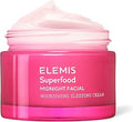 ELEMIS Superfood Midnight Facial 50ml, Nourishing Overnight Gel-Cream, Hydrating Probiotic Facial for Glowing, Refreshed Skin