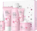 Skin Care for Teenage Girls, Sakura Skincare Set, Pamper Gifts Her, 5 Piece Cherry Blossom Beauty Gift Set - Hydrating & Brightening Skincare Kit for Women, Mum, Birthday Gifts (Sakura-5PCS)