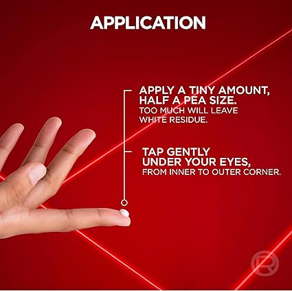 L'Oréal Paris Revitalift Laser Instant Eye Bag Eraser, Clinically proven, Results in 15 minutes, Dramatic instant tightening & smoothing effect to reduce under-eye bags and wrinkles
