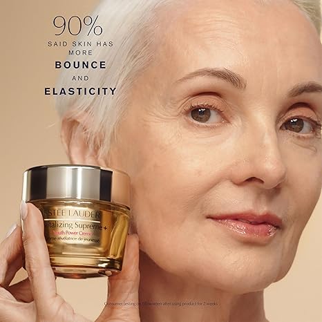 Estée Lauder Revitalising Supreme+ Youth Power Cream | Face moisturiser with Hyaluronic Acid & Peptides | Anti-Aging